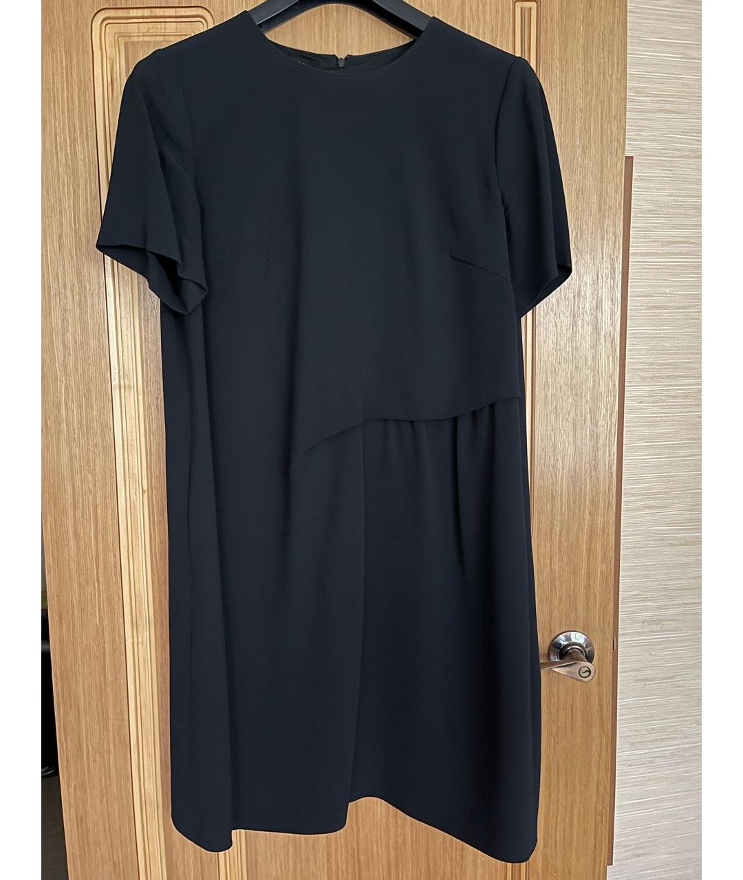 ESCADA Черное полиамидовое повседневное платье, фото 2