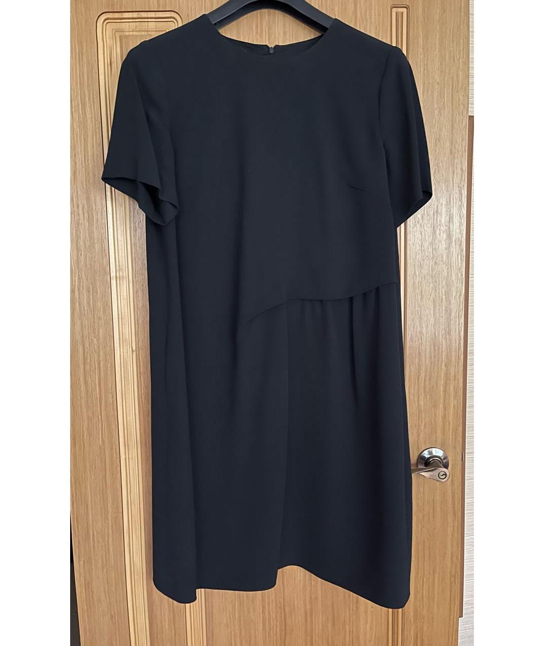 ESCADA Черное полиамидовое повседневное платье, фото 9