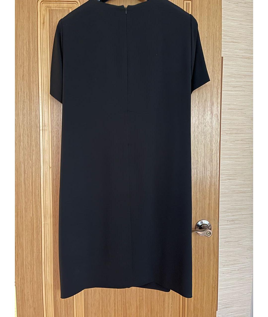ESCADA Черное полиамидовое повседневное платье, фото 6