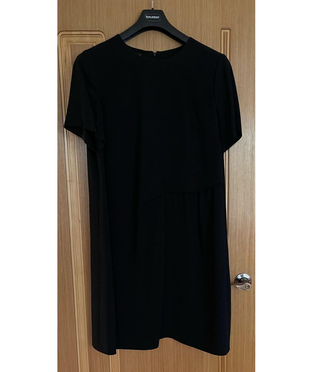 ESCADA Черное полиамидовое повседневное платье, фото 3