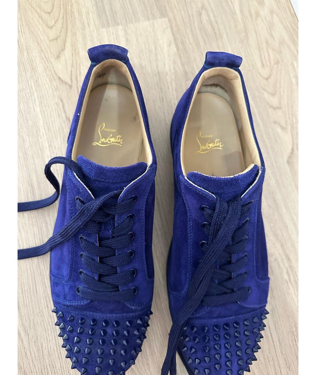 Christian louboutin blue best sale