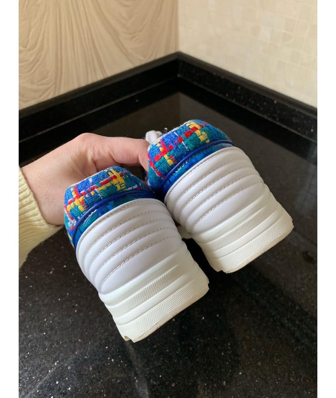 CHANEL Мульти кроссовки, фото 4