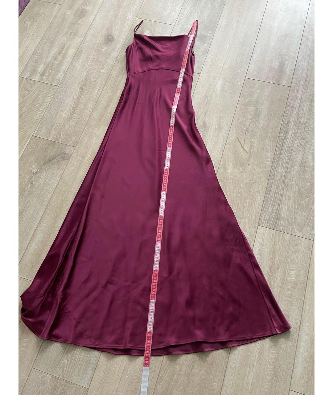 DIANE VON FURSTENBERG Фиолетовое шелковое вечернее платье, фото 7