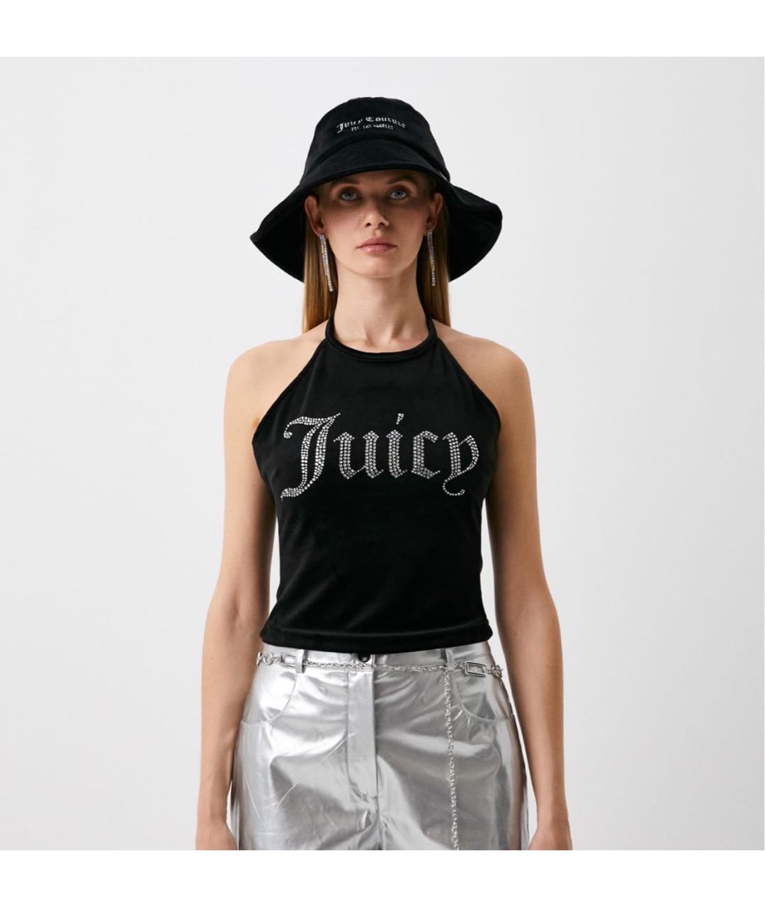 JUICY COUTURE Черная футболка, фото 4