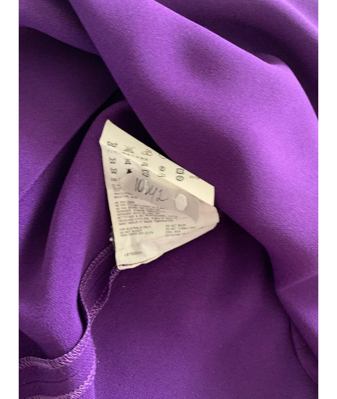 MIU MIU Фиолетовое вискозное коктейльное платье, фото 5