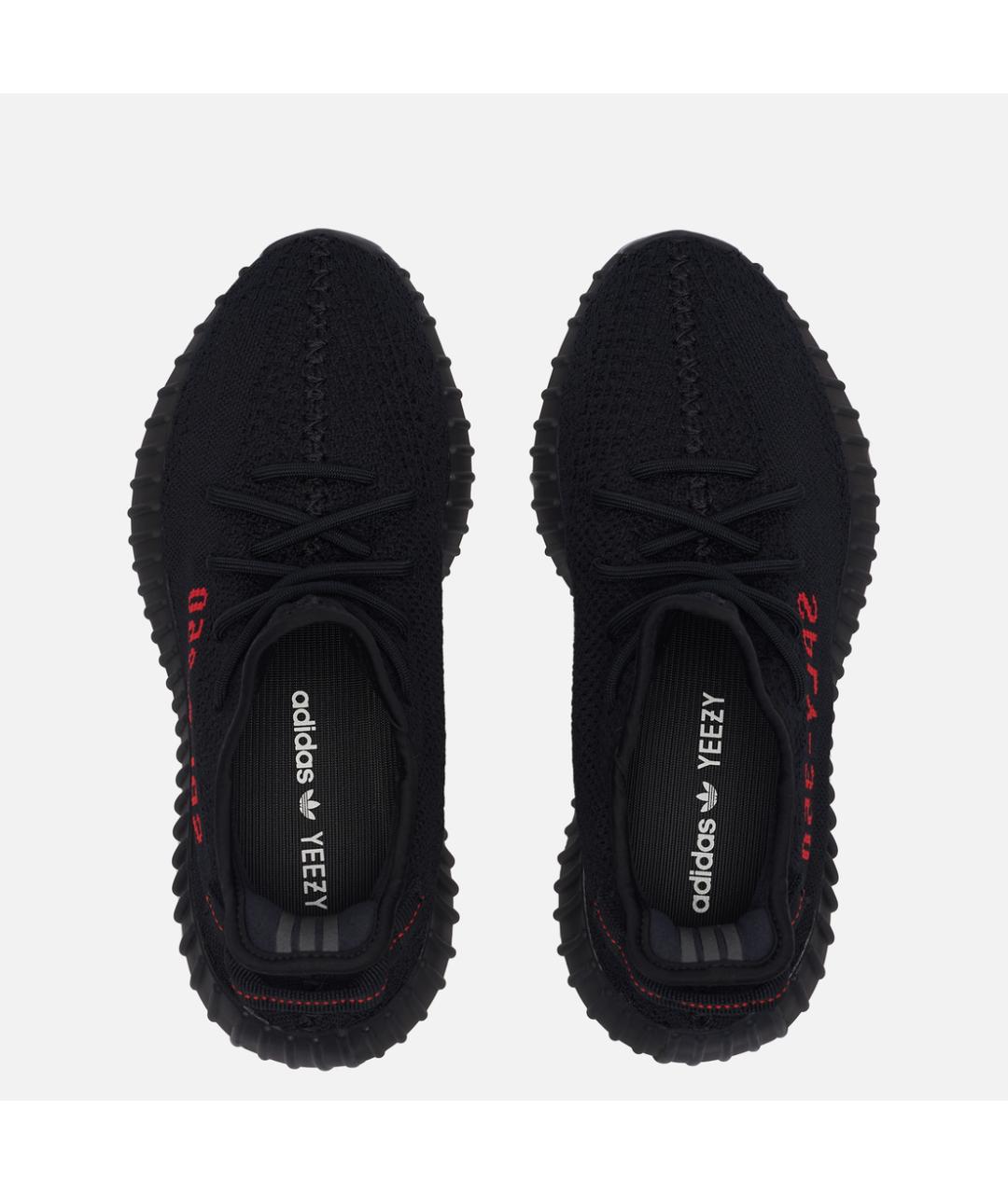 ADIDAS YEEZY Черные низкие кроссовки / кеды, фото 3