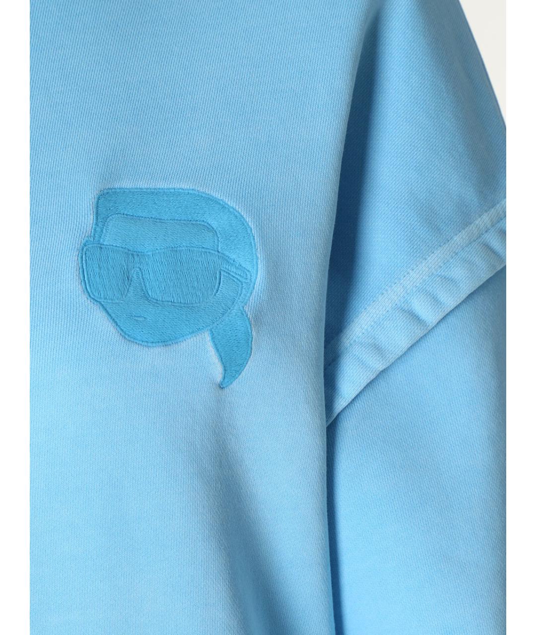 KARL LAGERFELD Голубой костюм с брюками, фото 5