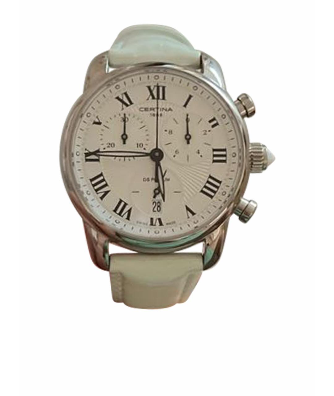 Certina Белые металлические часы, фото 1