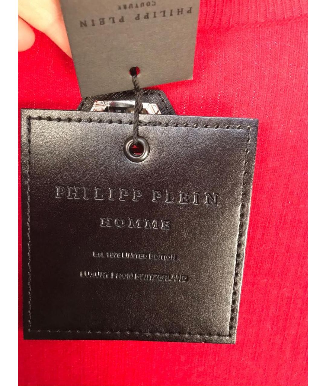 PHILIPP PLEIN Красный джемпер / свитер, фото 5