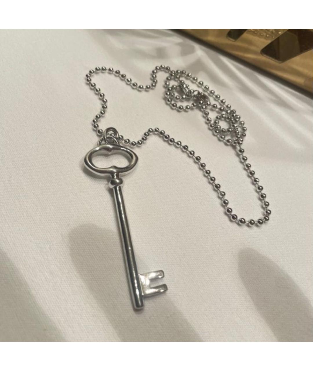 TIFFANY&CO Серебрянный серебряный кулон, фото 4