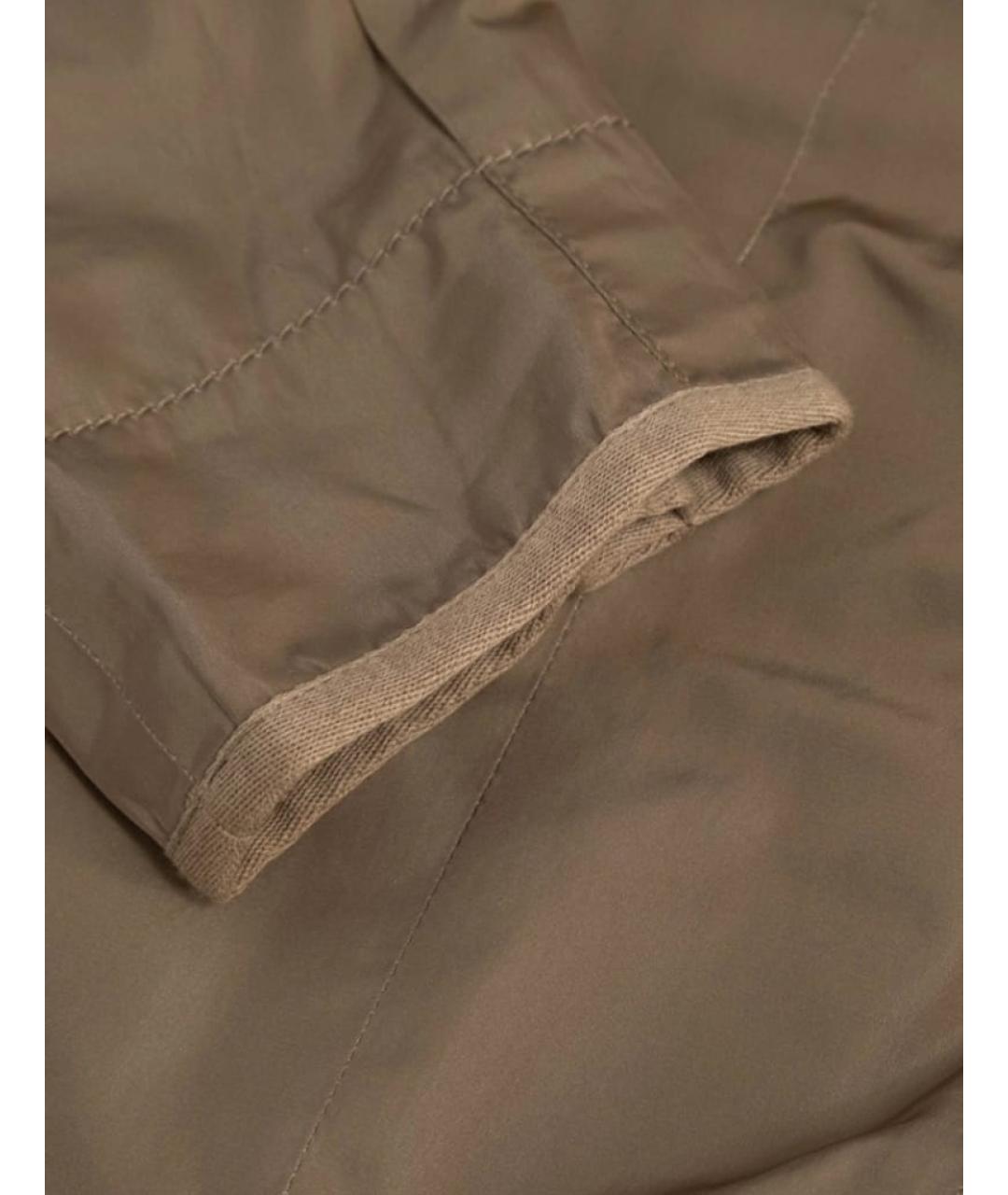 BRUNELLO CUCINELLI Бежевая хлопковая куртка, фото 5