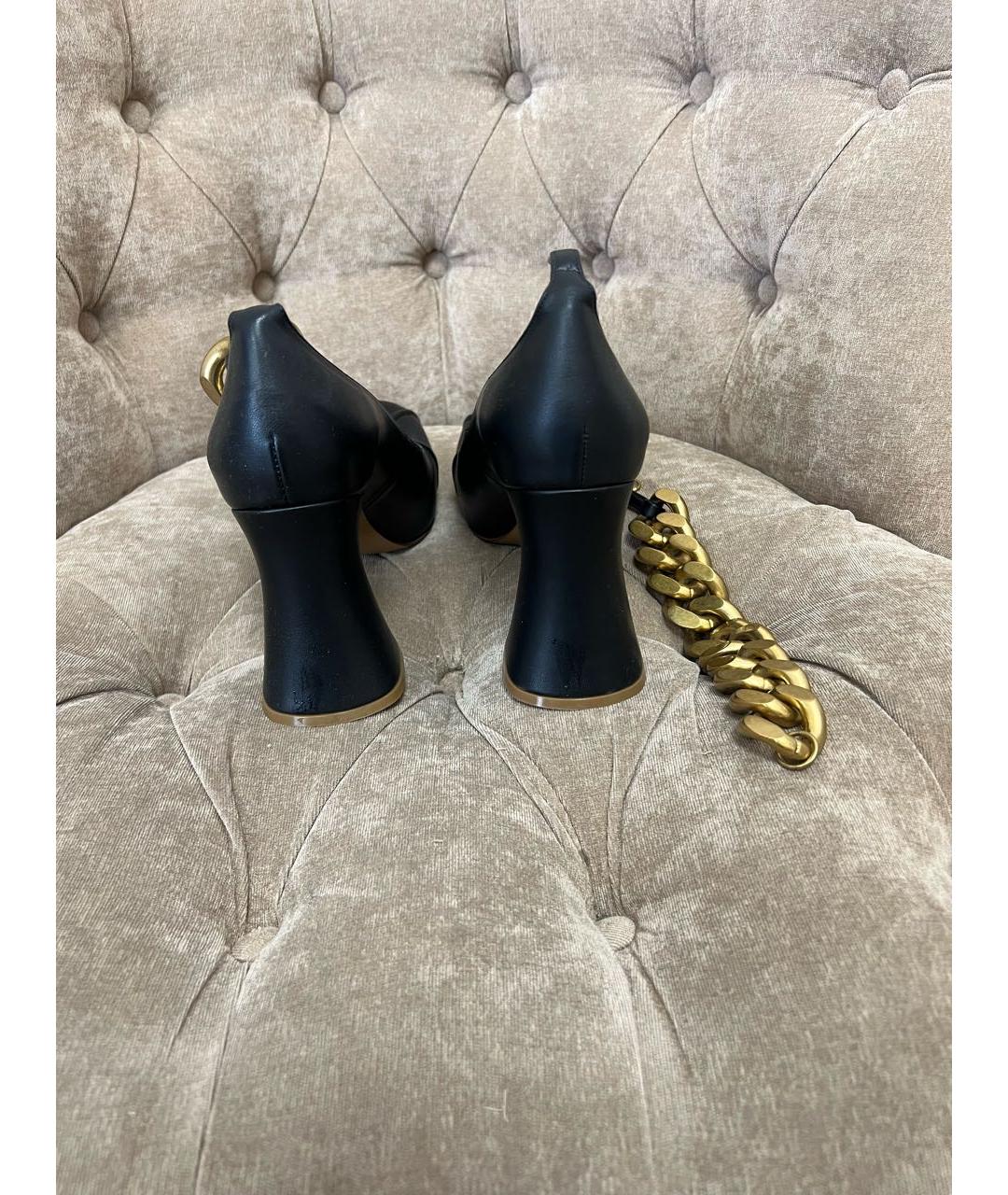 STELLA MCCARTNEY Черные кожаные туфли, фото 3