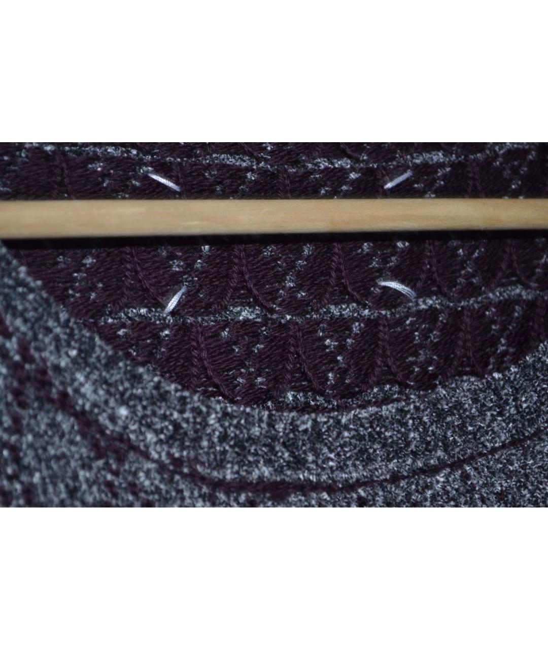 MAISON MARGIELA Фиолетовый джемпер / свитер, фото 6