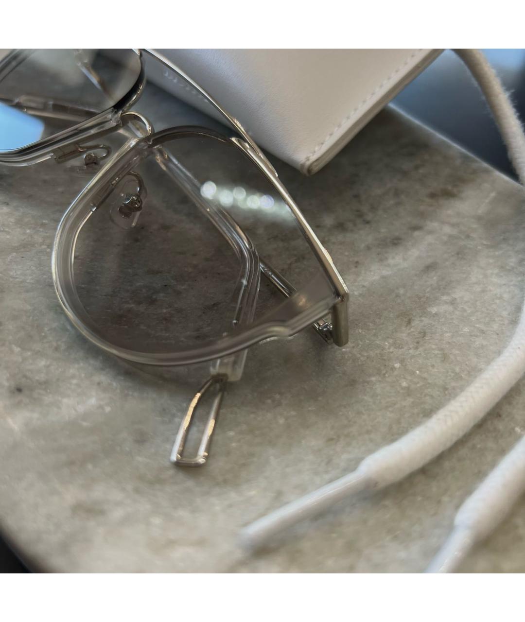 GENTLE MONSTER Серые металлические солнцезащитные очки, фото 2