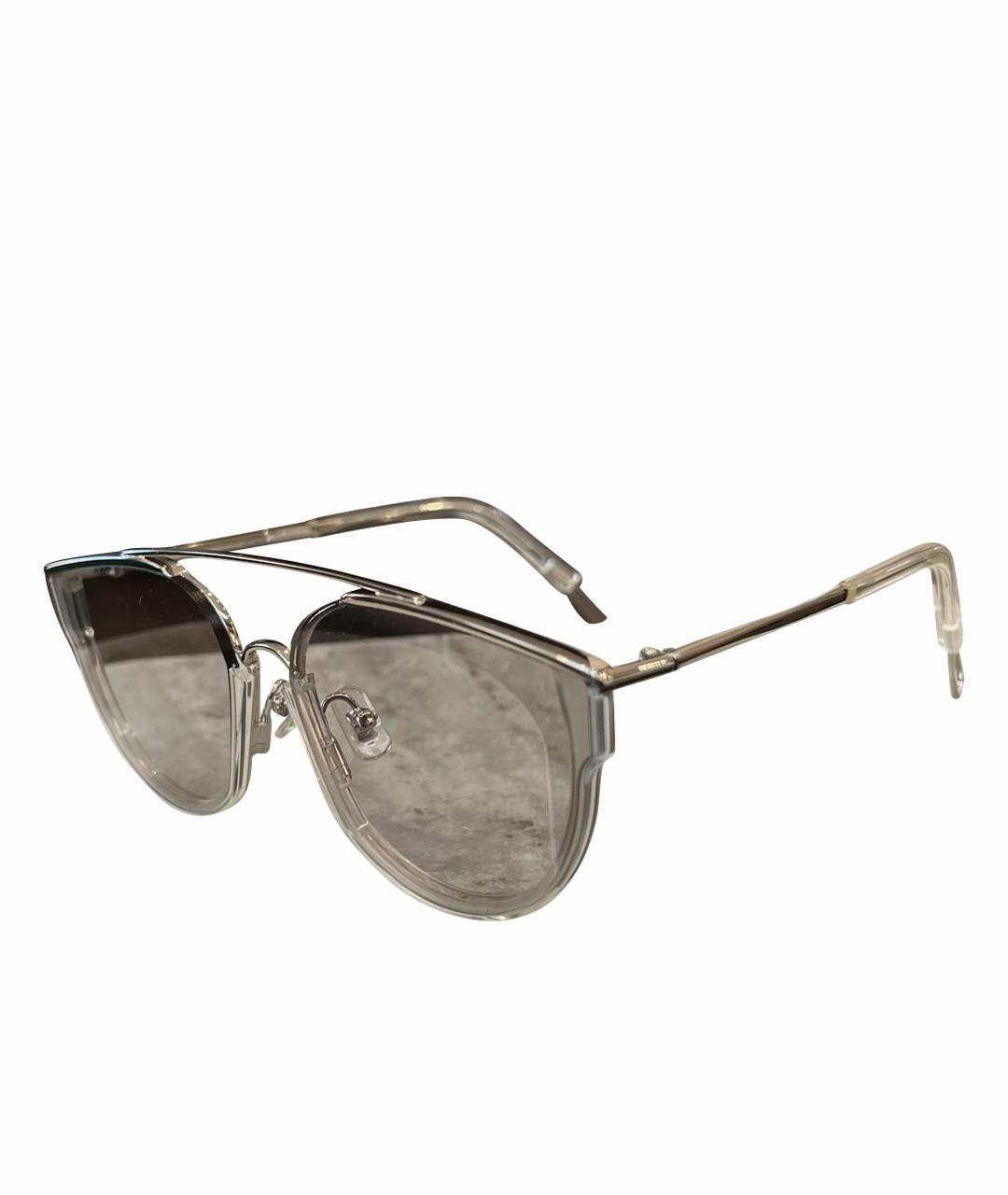 GENTLE MONSTER Серые металлические солнцезащитные очки, фото 1