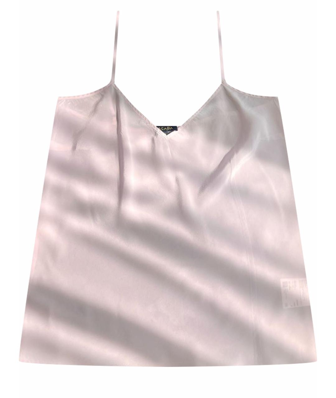 ESCADA Розовая шелковая блузы, фото 1