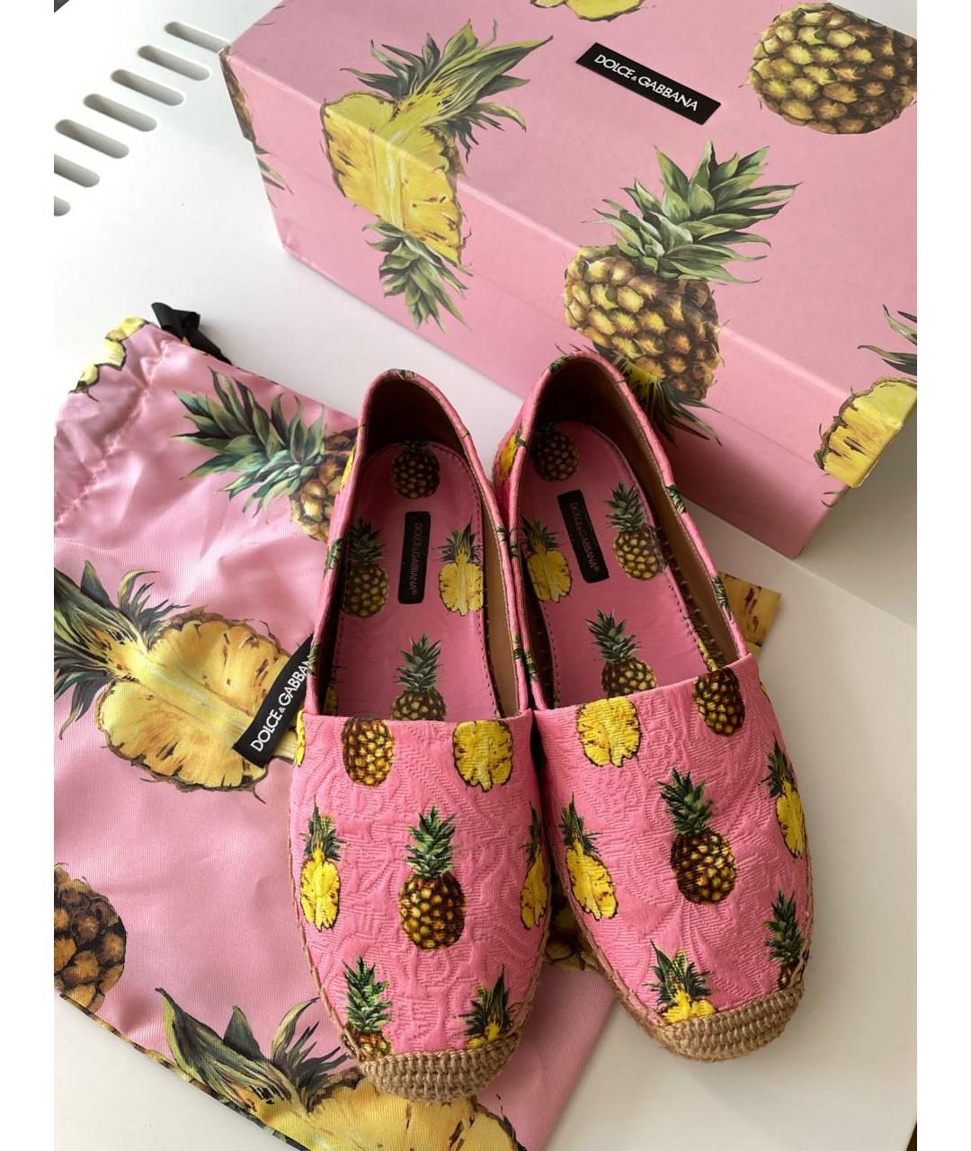 Dolce gabbana hot sale pineapple shoes