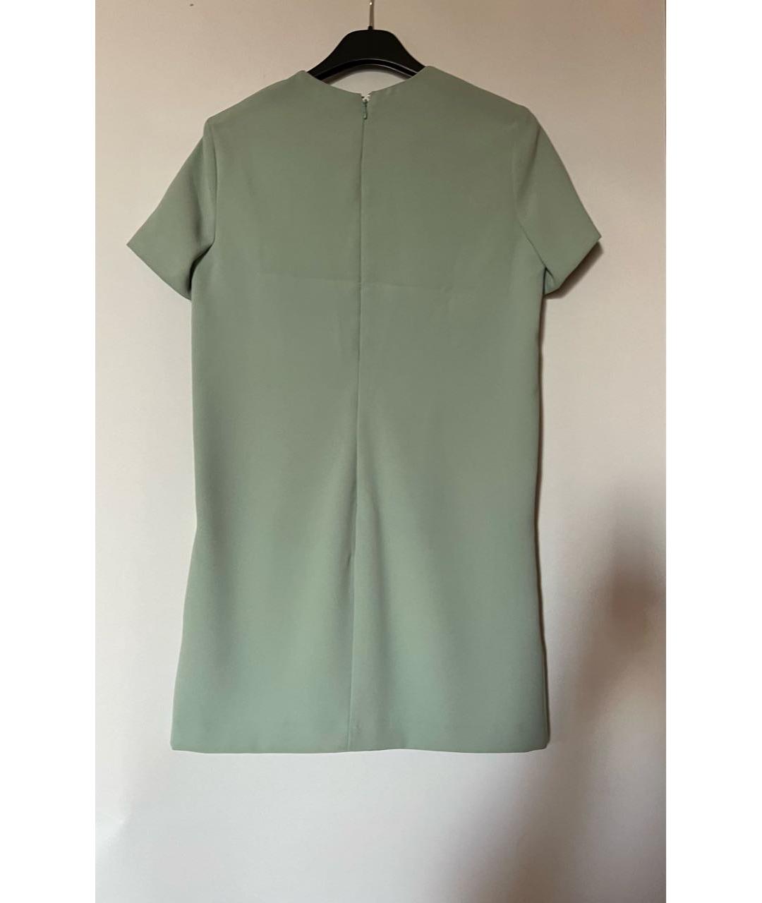 ELISABETTA FRANCHI Бирюзовое повседневное платье, фото 3