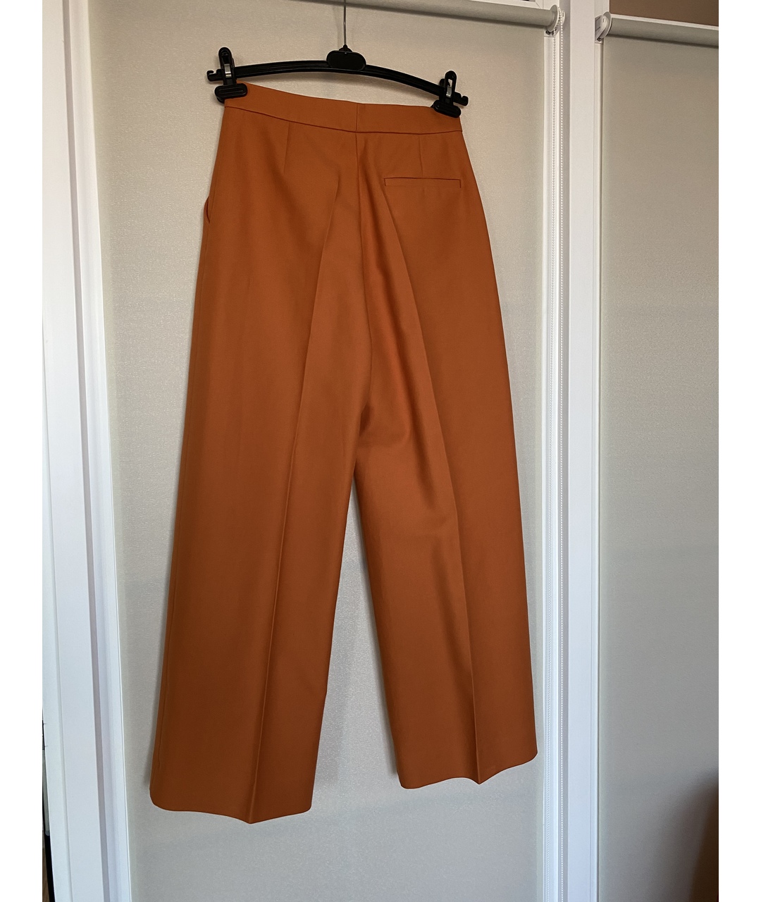 KHAITE Оранжевое прямые брюки, фото 2