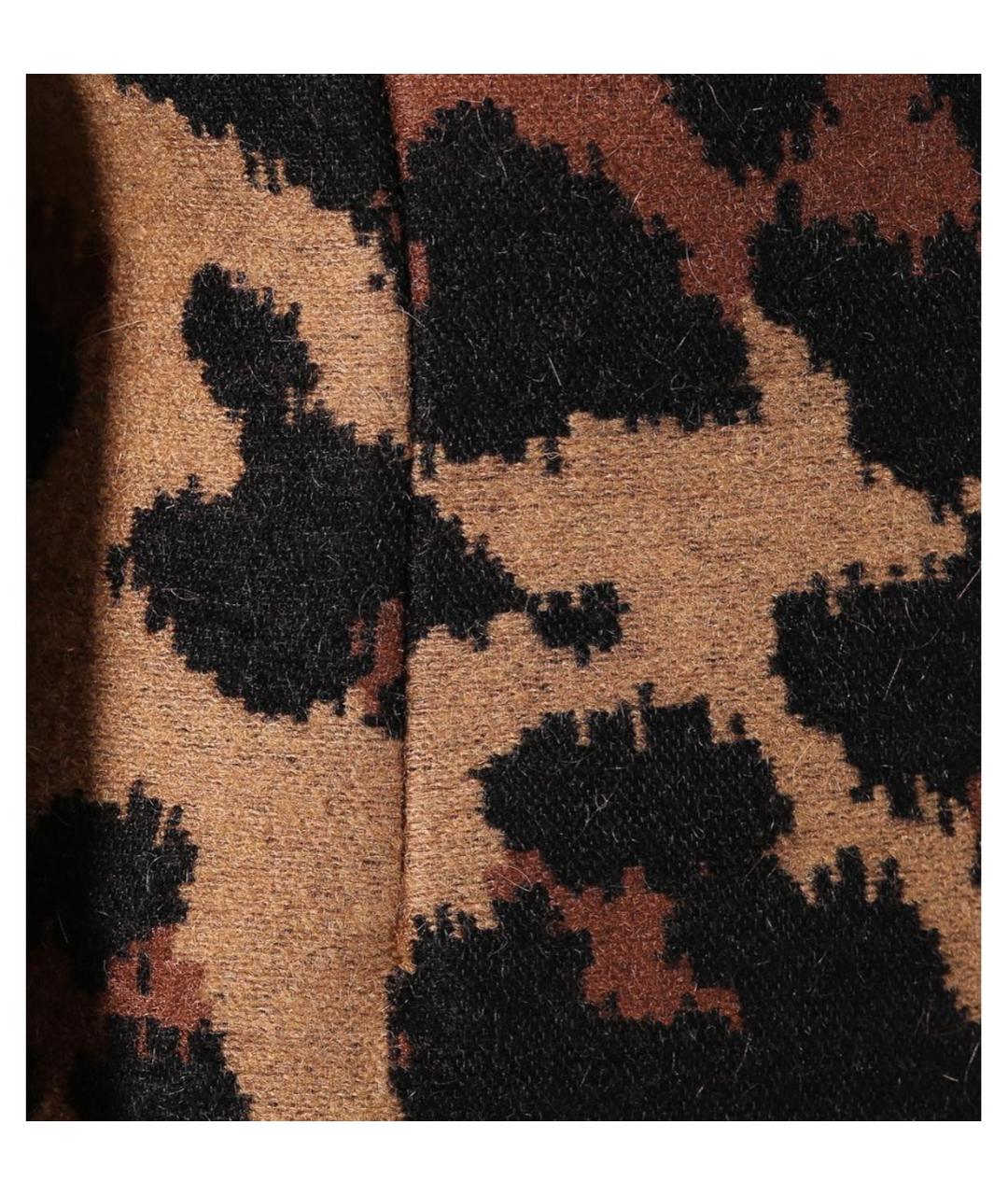 BOTTEGA VENETA Мульти шерстяное пальто, фото 2