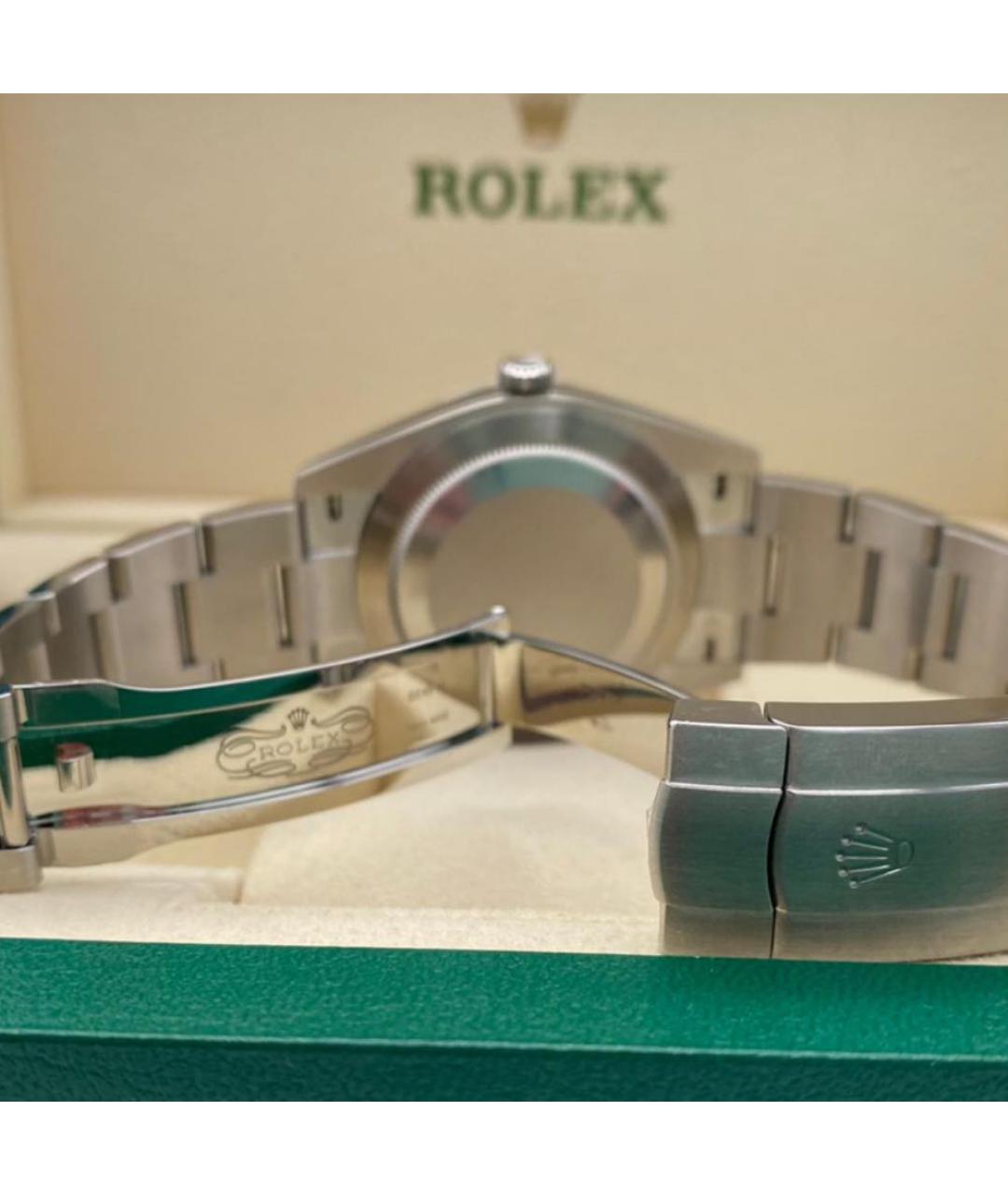 ROLEX Синие металлические часы, фото 5