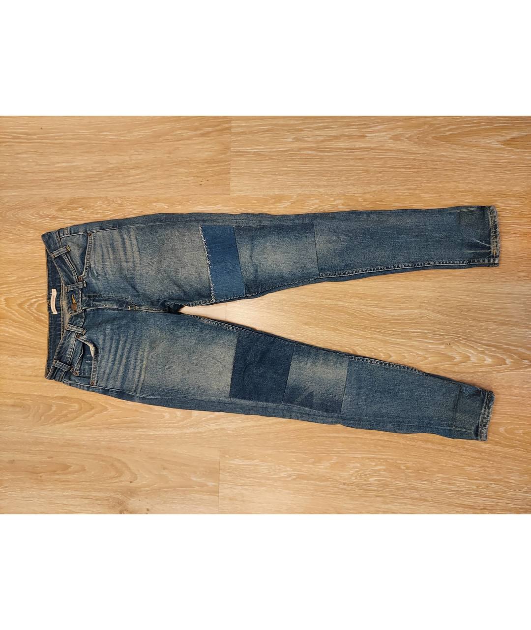 LEVI'S Синие хлопко-эластановые джинсы слим, фото 9