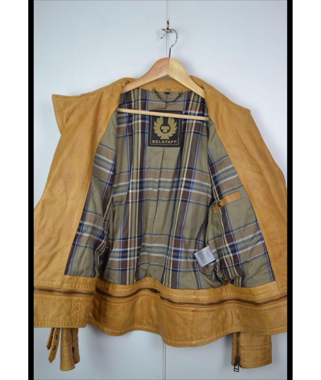 BELSTAFF Кожаная куртка, фото 2