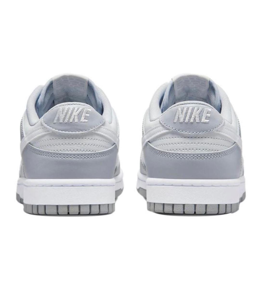 NIKE Серые кожаные кроссовки, фото 3