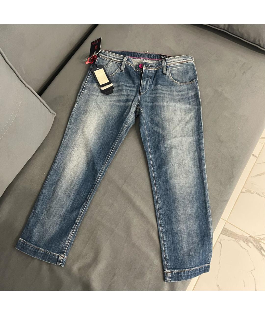 ARMANI JEANS Синие капри, фото 5