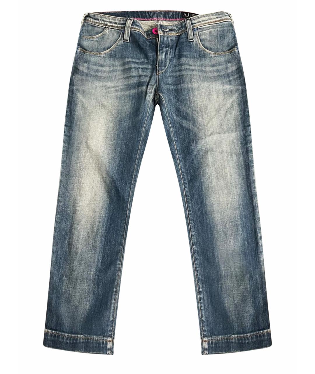 ARMANI JEANS Синие капри, фото 1