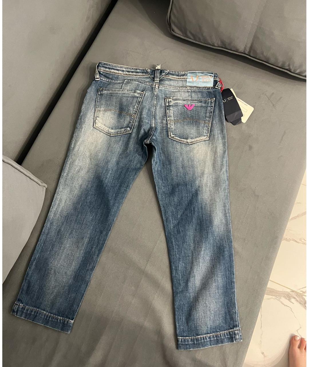 ARMANI JEANS Синие капри, фото 2