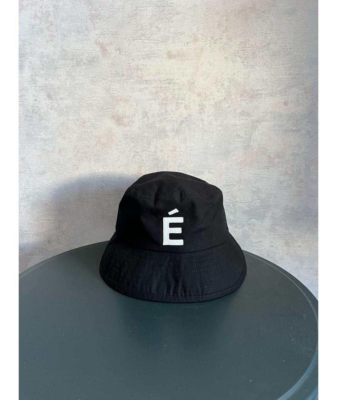 ETUDES Черная хлопковая шляпа, фото 8