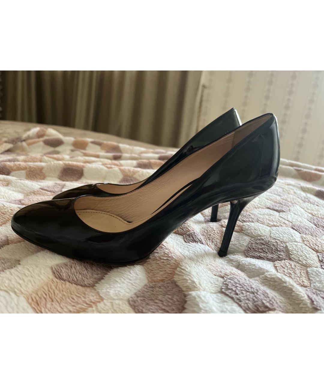 PRADA Черные туфли из лакированной кожи, фото 5