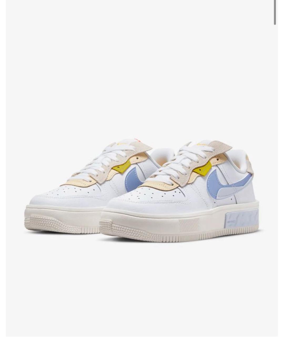 NIKE Мульти кожаные кеды, фото 4