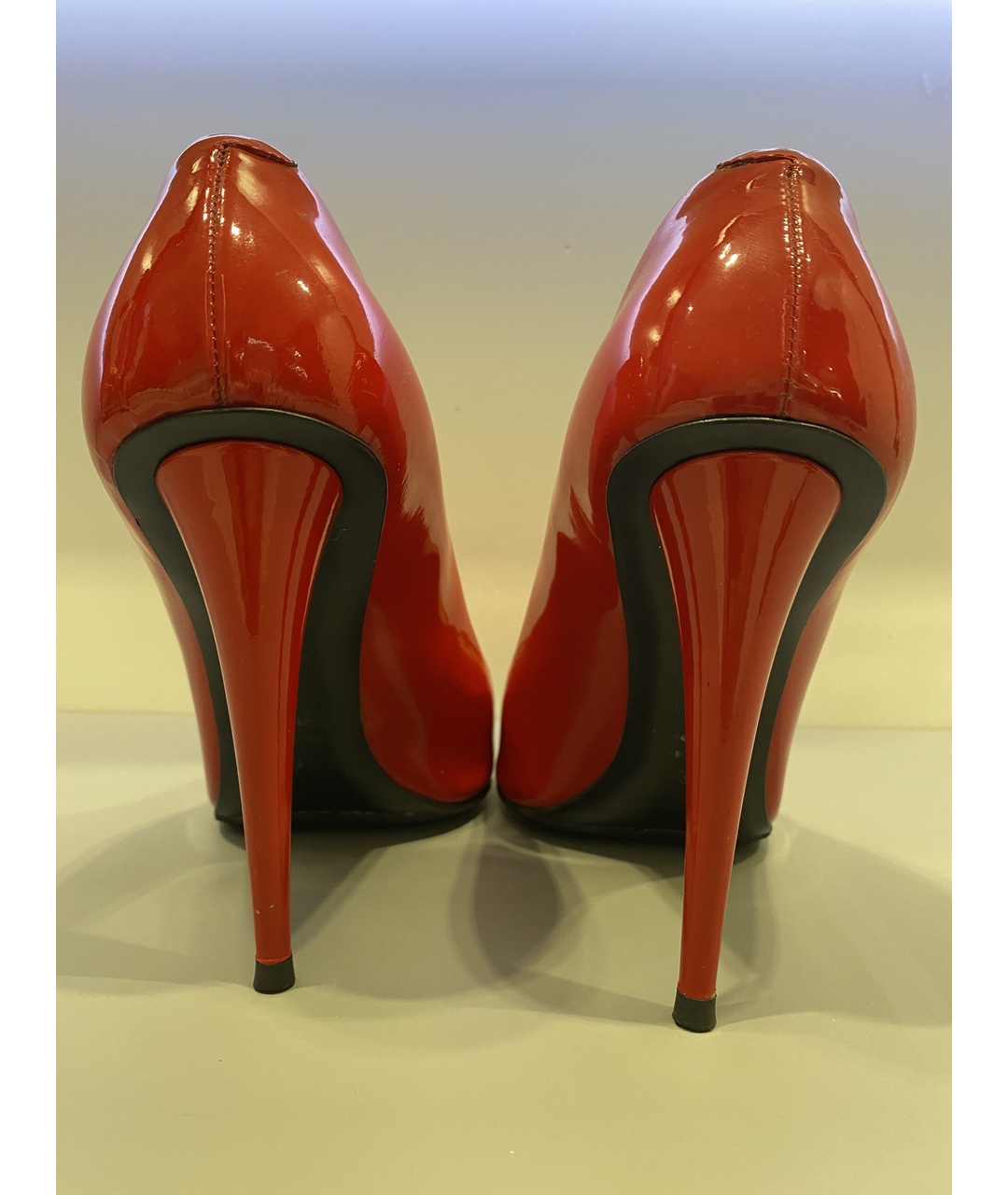 GIUSEPPE ZANOTTI DESIGN Красные туфли из лакированной кожи, фото 8