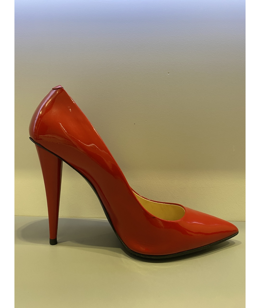 GIUSEPPE ZANOTTI DESIGN Красные туфли из лакированной кожи, фото 9