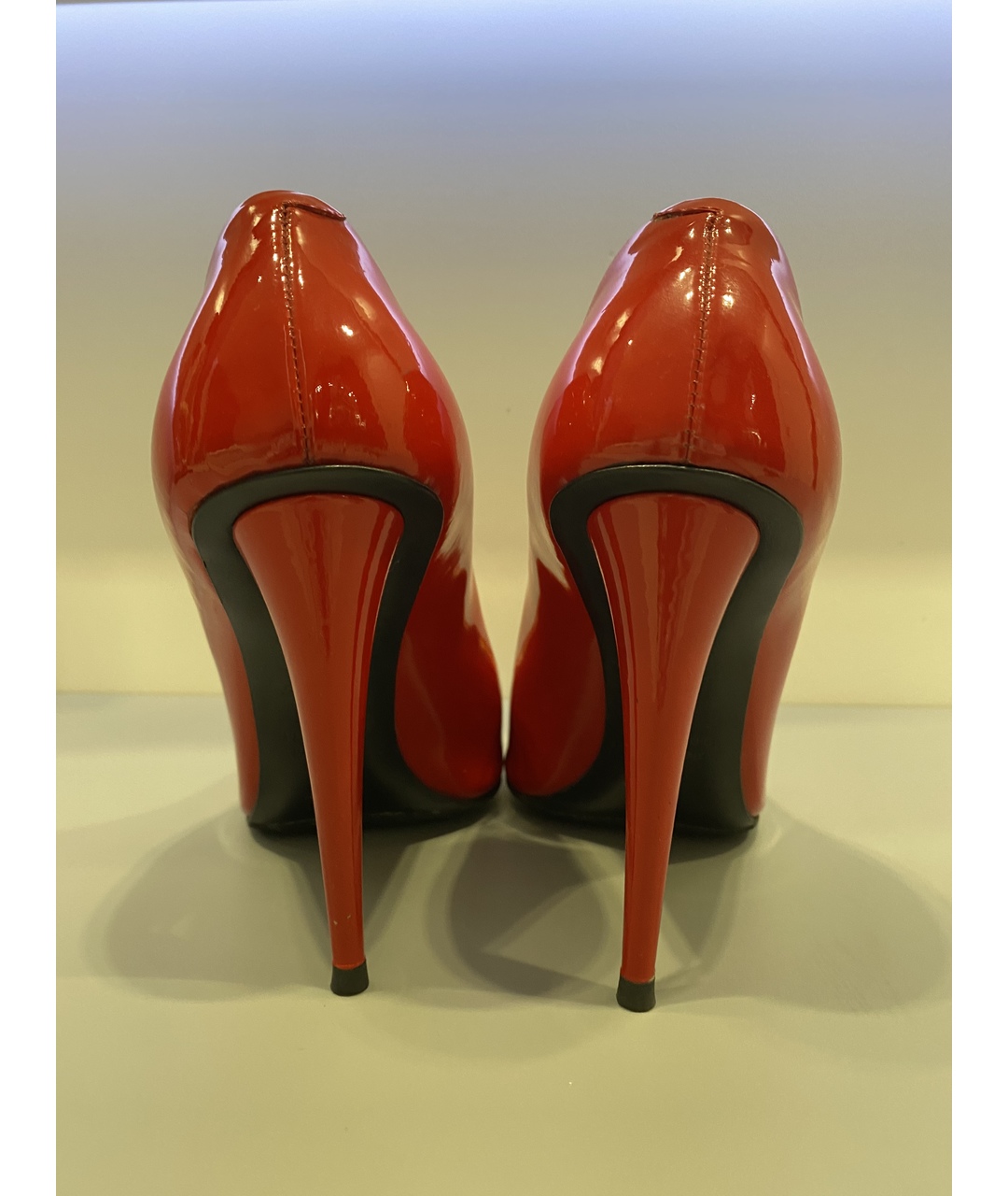 GIUSEPPE ZANOTTI DESIGN Красные туфли из лакированной кожи, фото 4