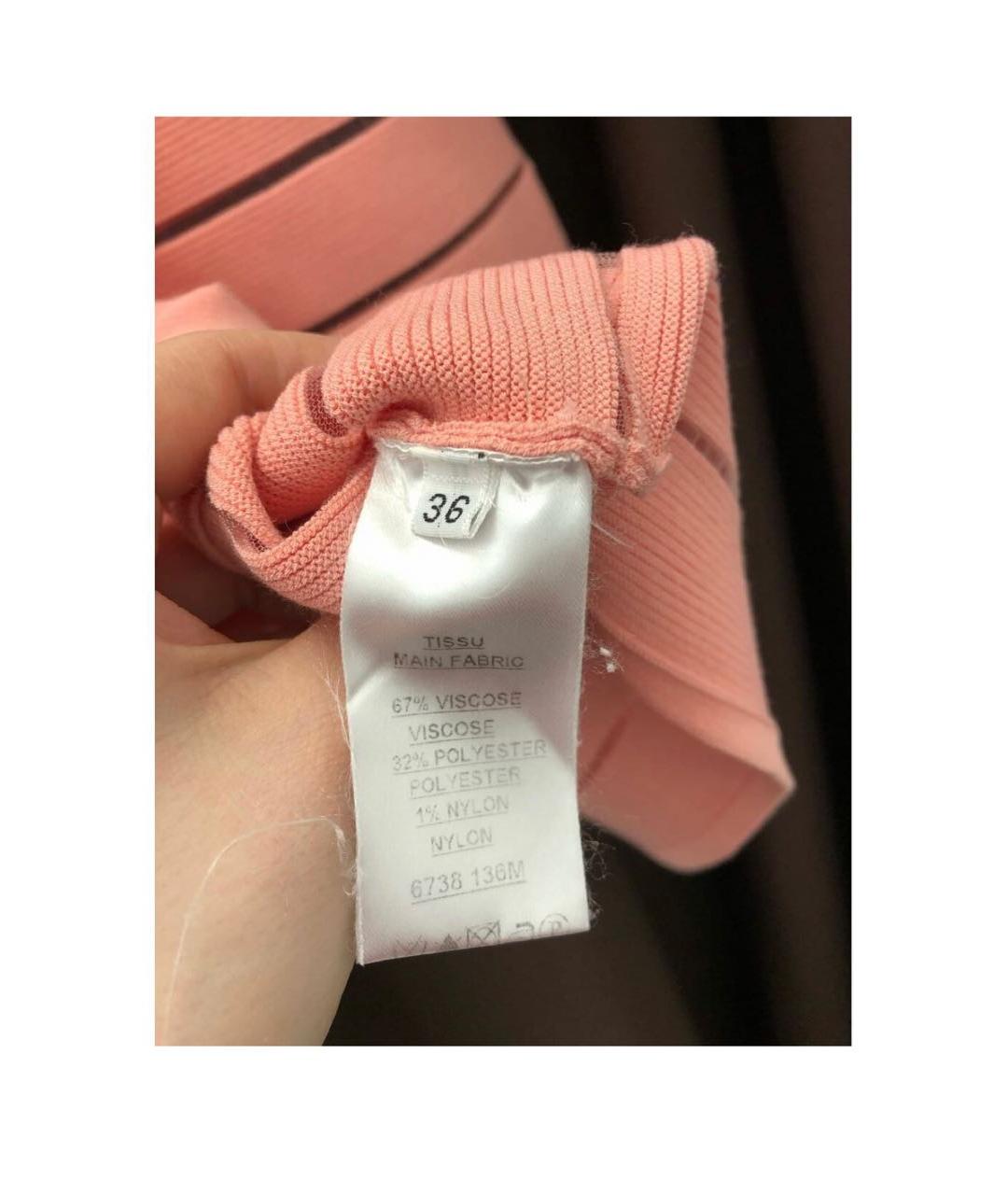 BALMAIN Коралловое платье, фото 3