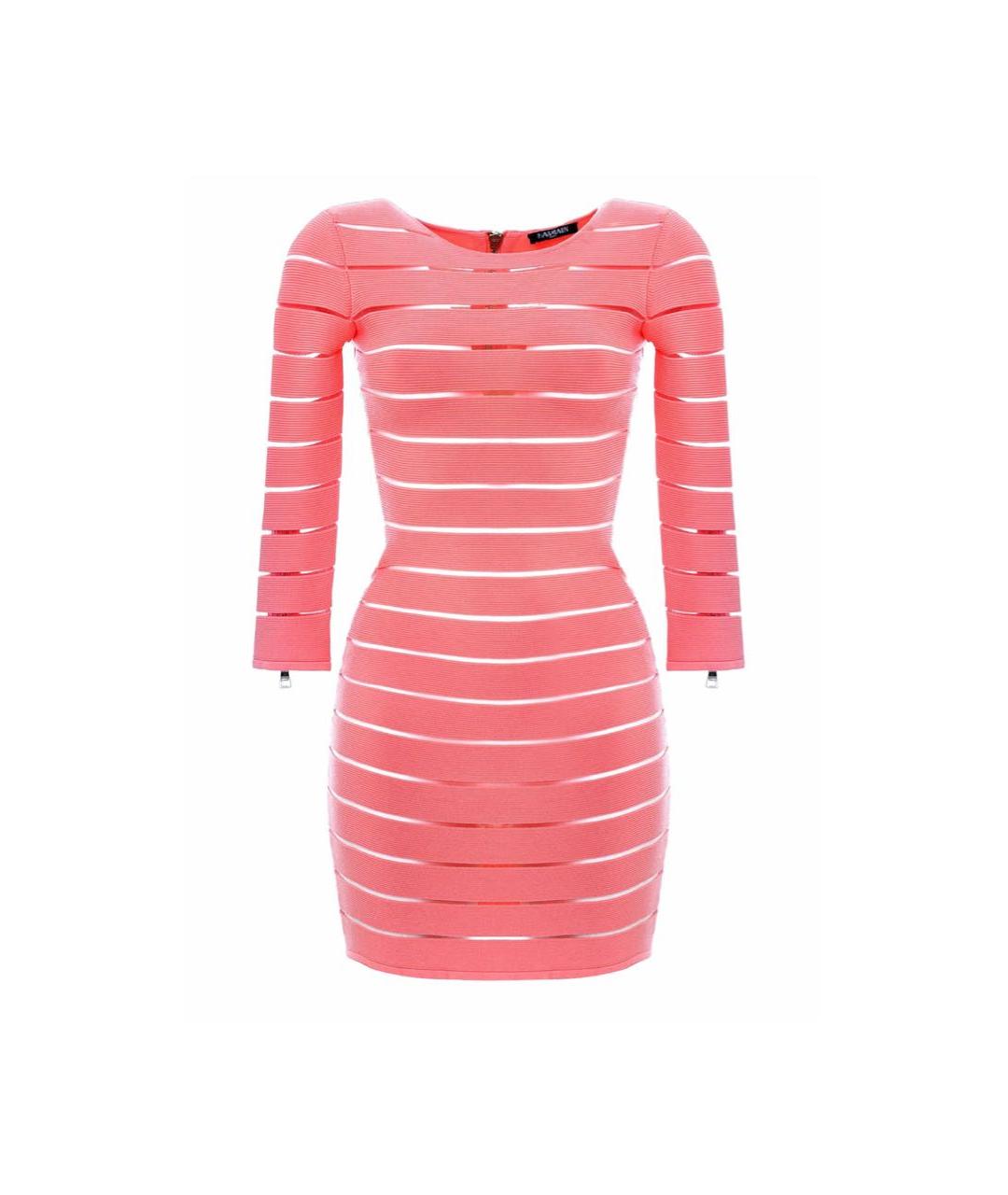 BALMAIN Коралловое платье, фото 1