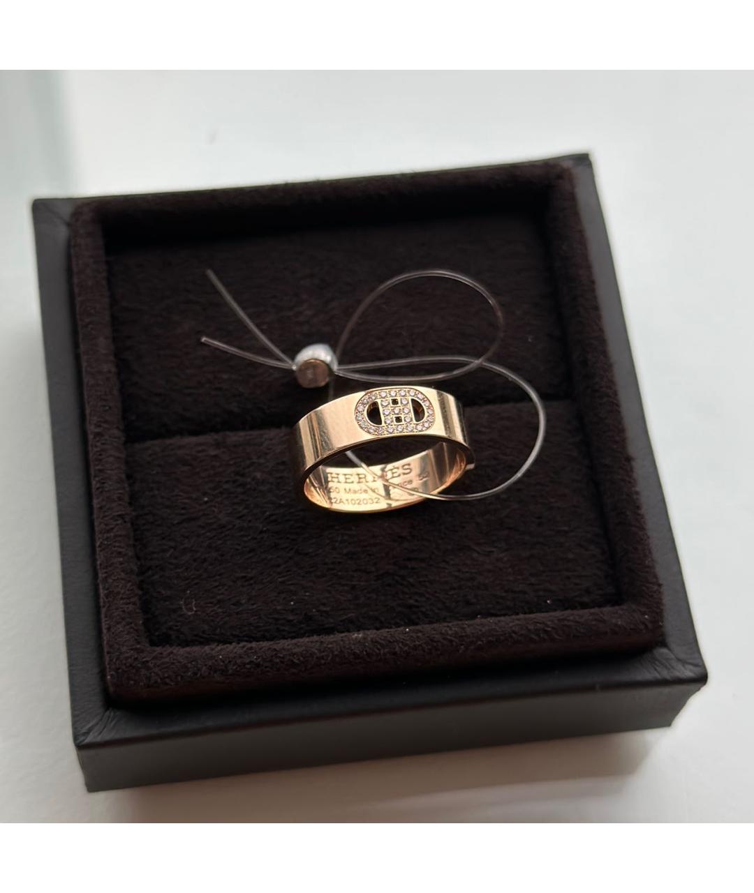 HERMES PRE-OWNED Золотое кольцо из розового золота, фото 3