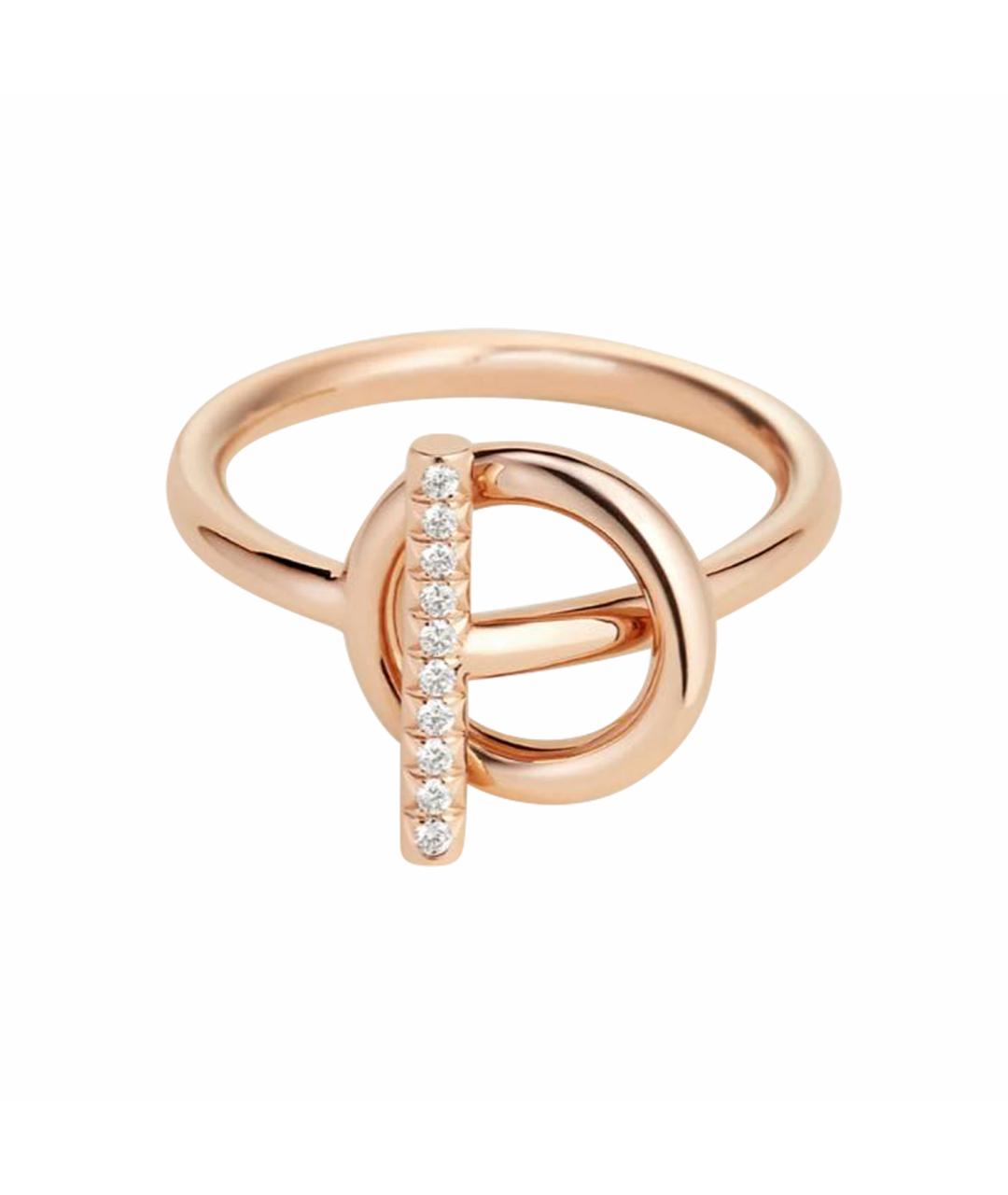 HERMES Золотое кольцо из розового золота, фото 1