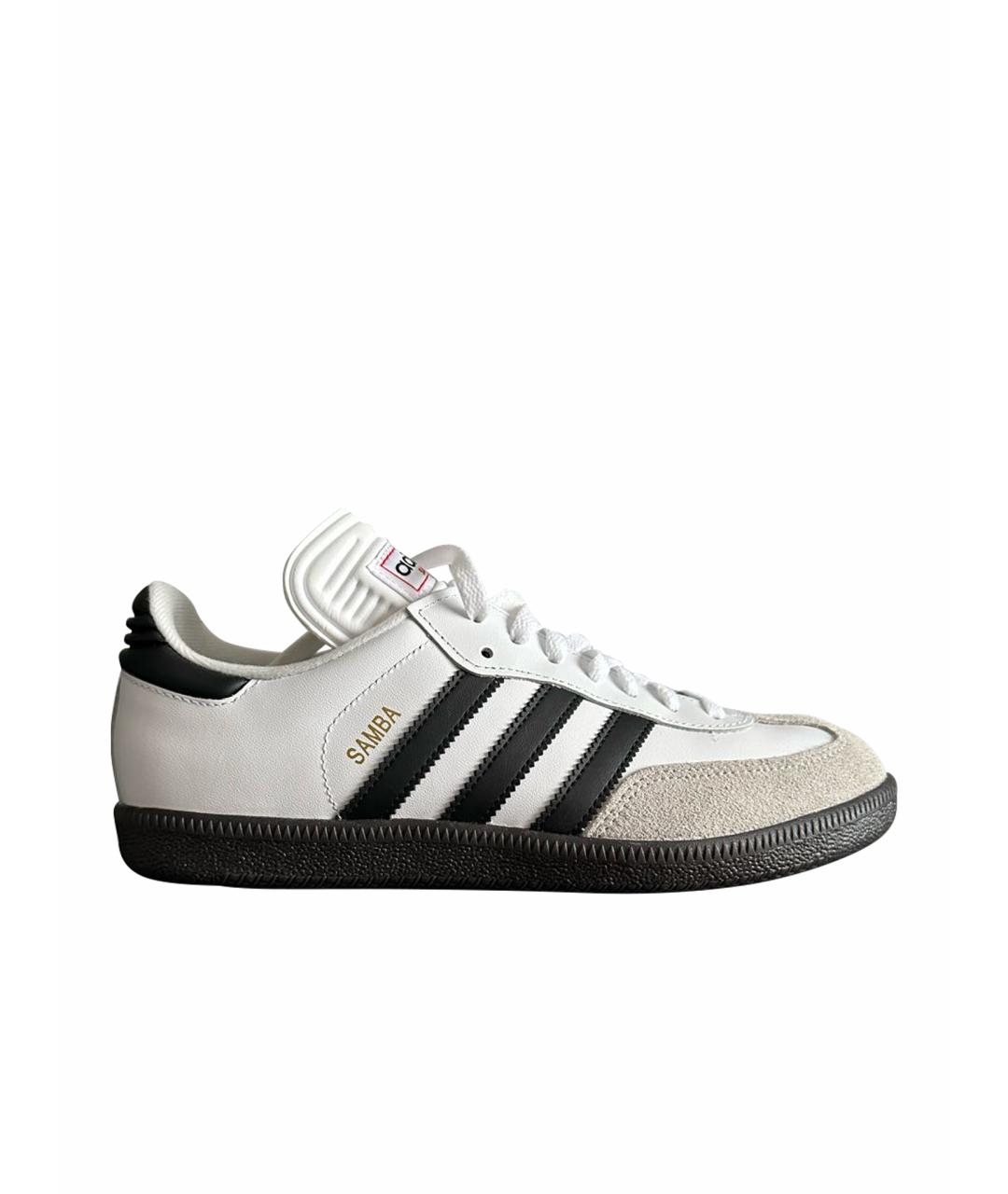 ADIDAS Белые кроссовки из искусственной кожи, фото 1