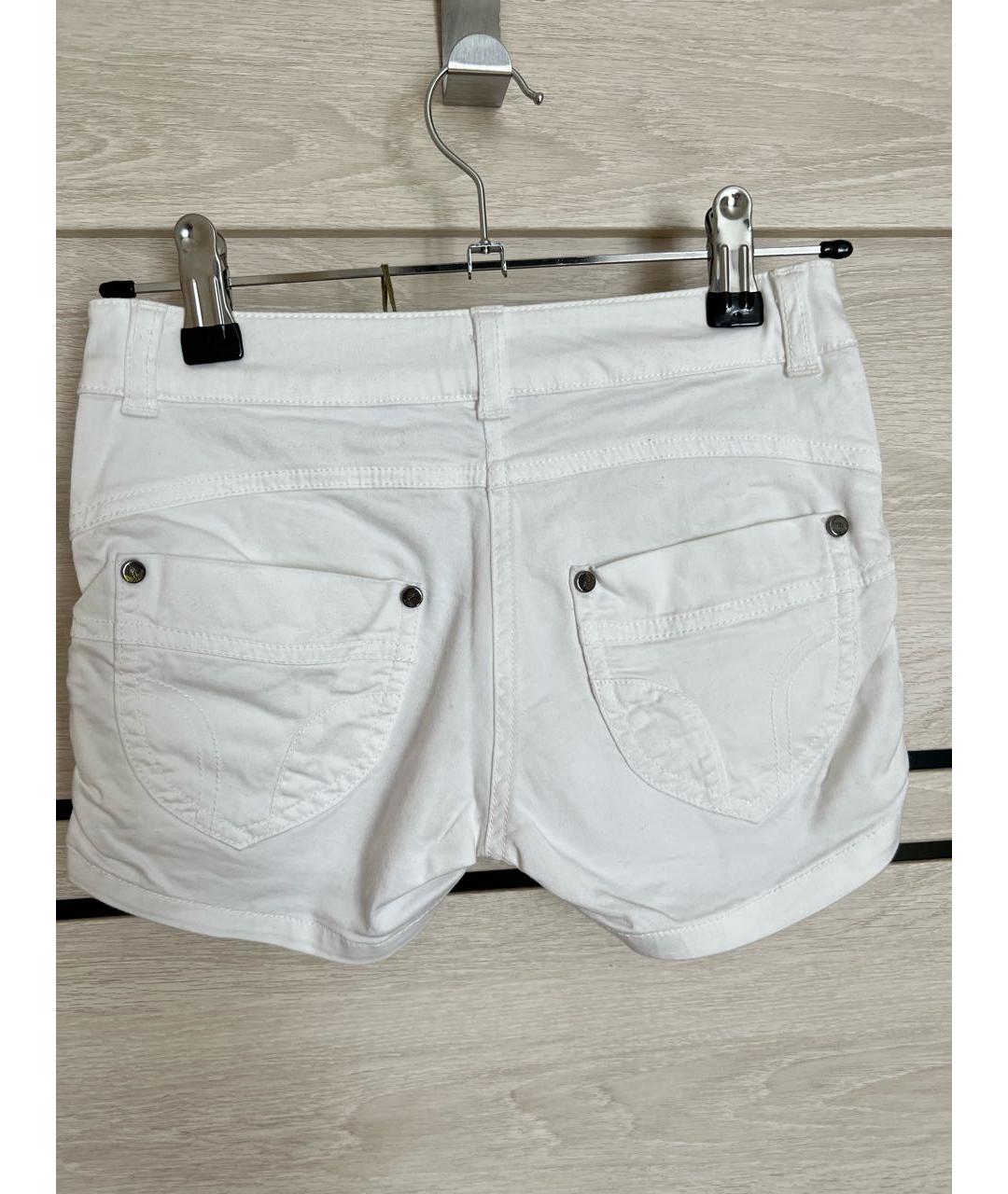 TRUSSARDI Белые хлопковые брюки и шорты, фото 3