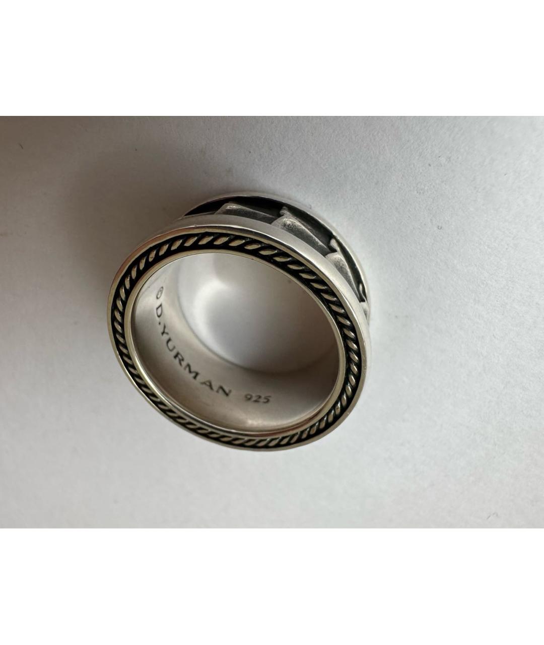 David Yurman Серебряное кольцо, фото 3