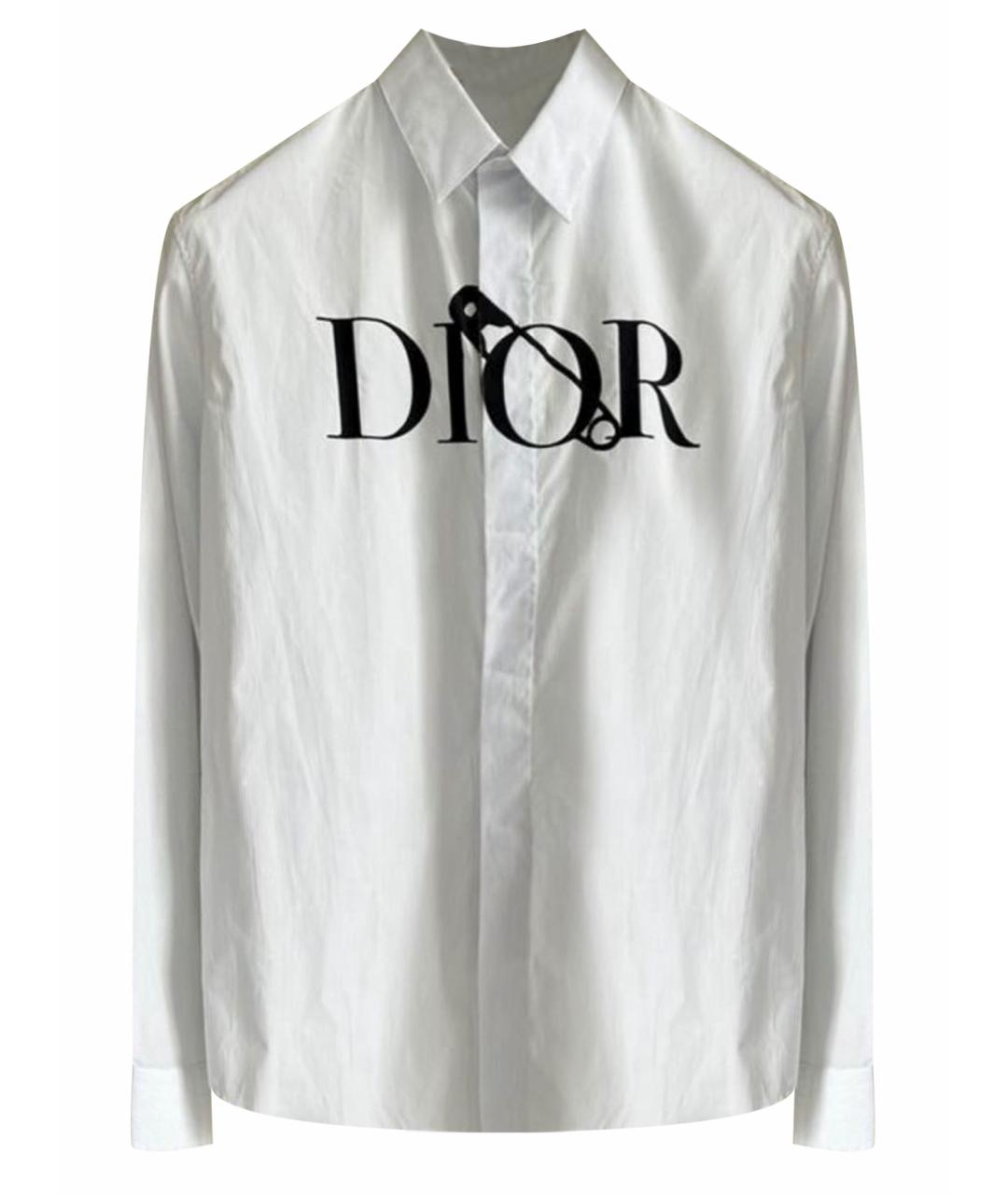 CHRISTIAN DIOR Белая кэжуал рубашка, фото 1