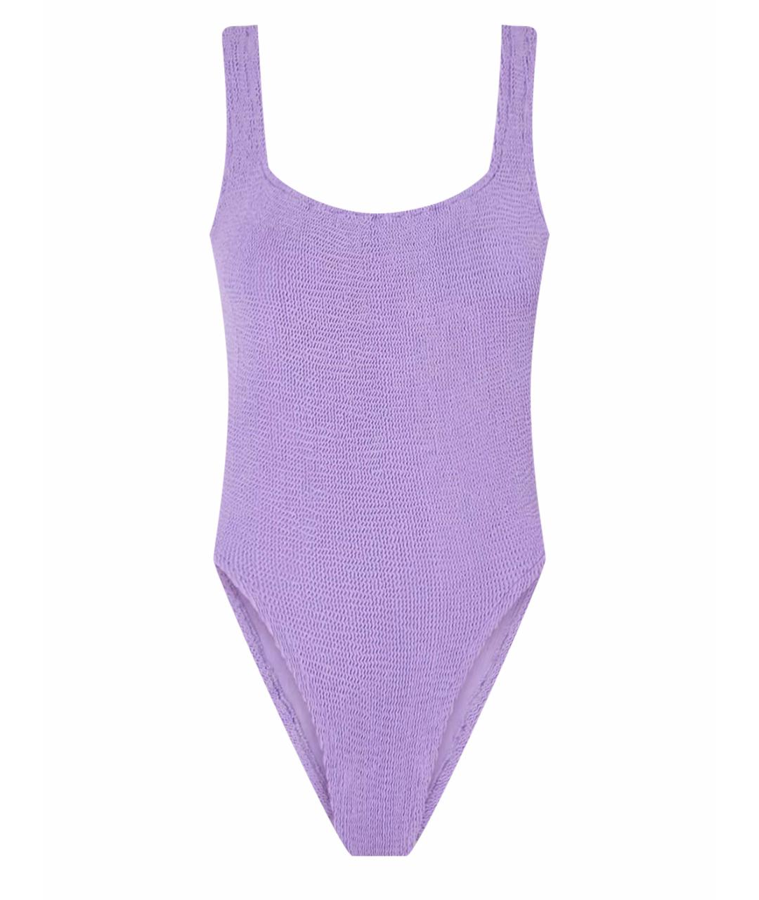 HUNZA G Фиолетовый полиамидовый купальник для женщин – купить в ...