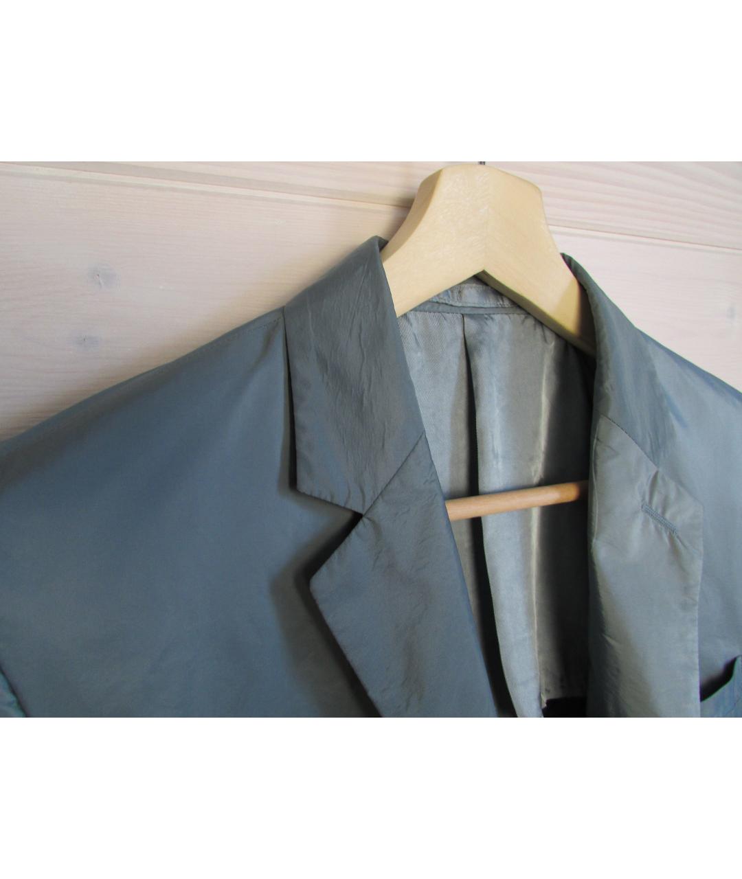 PRADA Серый синтетический пиджак, фото 4