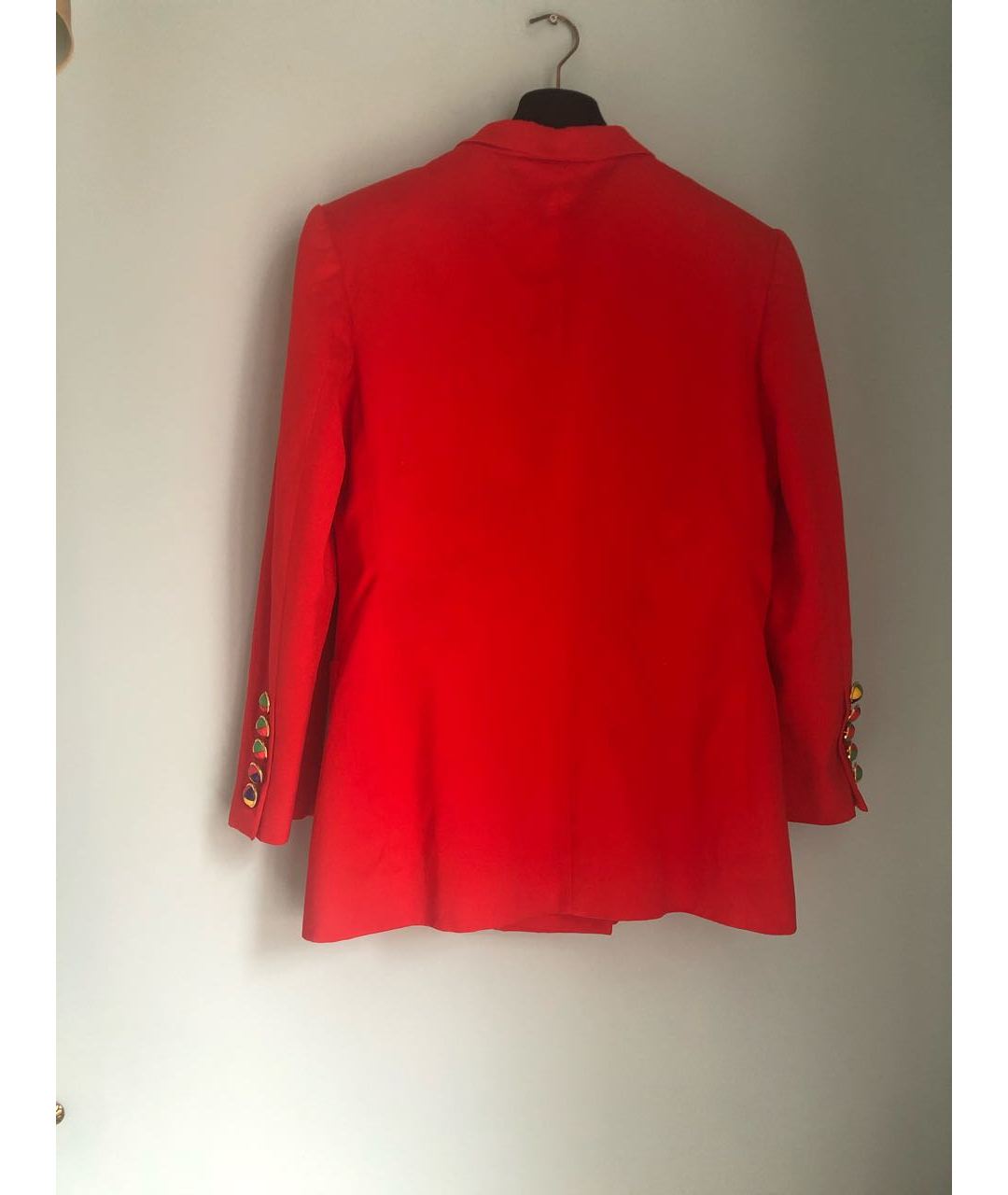 ESCADA Красный хлопковый жакет/пиджак, фото 2