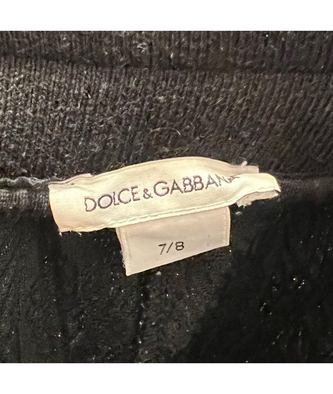 DOLCE&GABBANA Черные брюки и шорты, фото 3