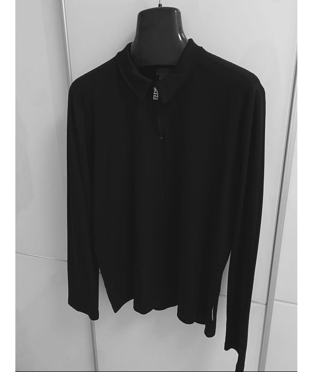 VERSACE JEANS COUTURE Черный синтетический джемпер / свитер, фото 2